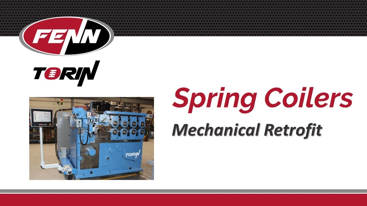 Mechanical Retrofit of Torin W24S-CNC Spring Coiler