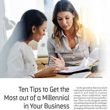 Managing Millennials in the Workplace